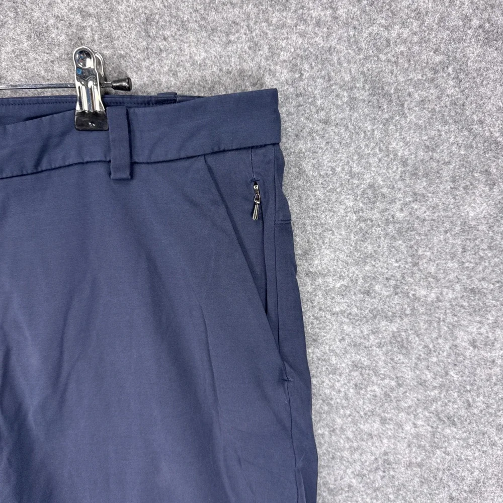 Lululemon Commission Slim Pant 38 Navy Blue Warpstreme Technical Chino Trousers